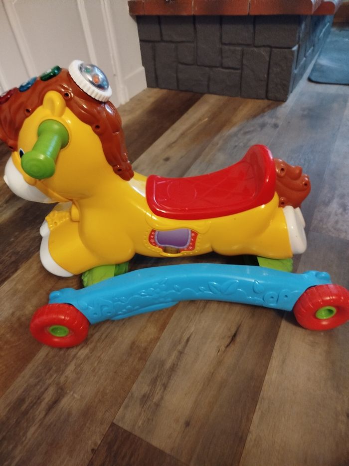 Cheval à bascule vetch et porteur 2en1 - photo numéro 3