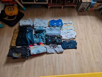 Gros lot 12 mois garçon 43 pièces !