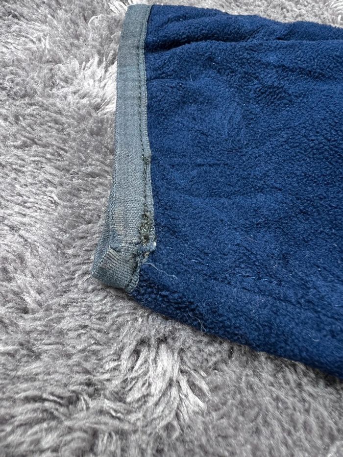 Pull de sport Polaire Timberland Zip Col Camionneur – Bleu Marine & Gris – Taille L - photo numéro 12