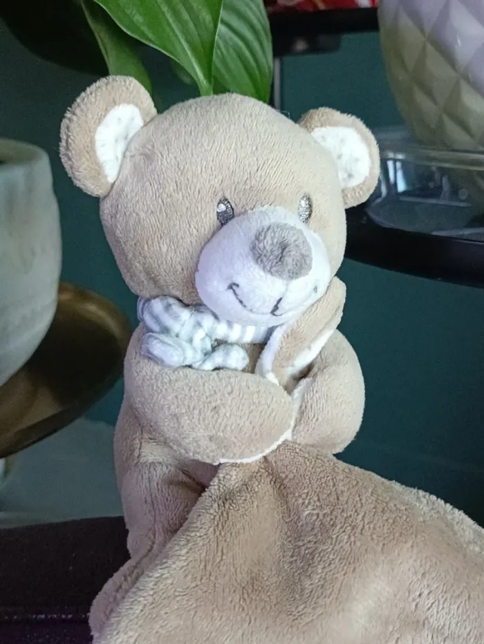 Doudou ourson bébé - photo numéro 2