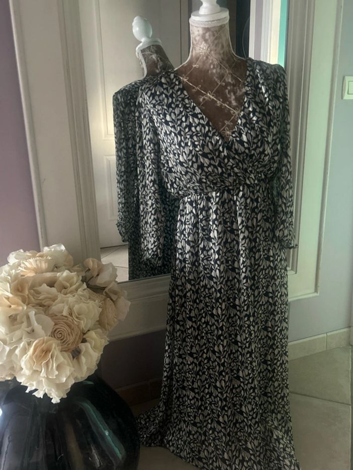 Robe longue bonobo S cache-coeur