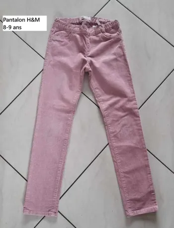 Pantalon fille 8-9 ans