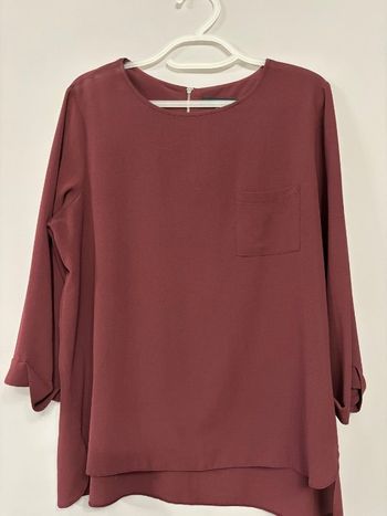 Blouse bordeaux