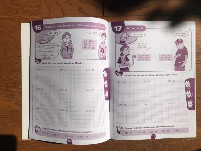 Pour comprendre le calcul réfléchi CM1 - Calcul mental avec l'appui de l'écrit - cahier de l’élève - photo numéro 2