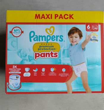 Couches Pampers premium