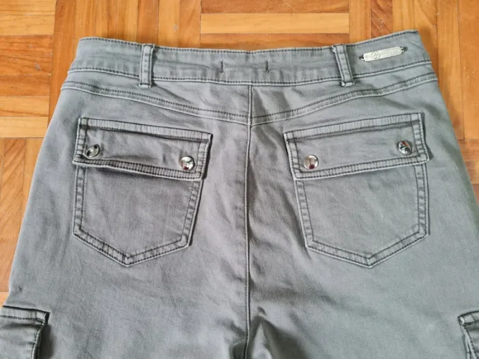 Pantalon cargo femme taille haute Mosquitos T40 - photo numéro 7