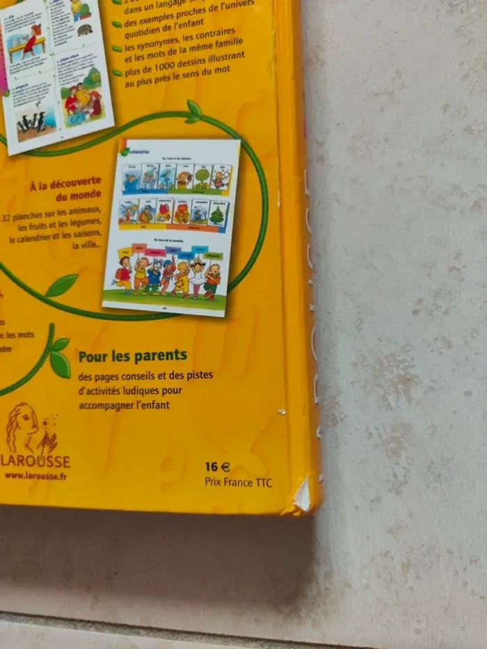Larousse des maternelles le dictionnaire des 4/6 ans - photo numéro 12
