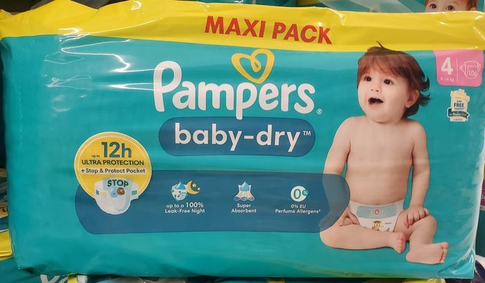 PAMPERS - COUCHES HARMONIE Taille 4 - 9-14kg Paquet de 36 - Couches et Couche-culottes/Couches T4 8-16 kg PAMPERS - COUCHES HARMONIE Taille 4 - 9-14kg Paquet de 36 - Couches et Couche-culottes/Couches T4 8-16 kg
