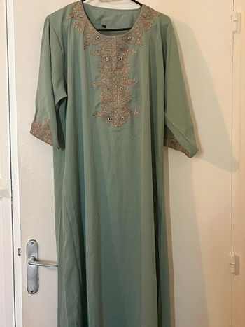 Caftan à manches courtes