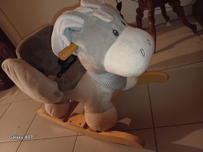 Cheval (âne)a bascule nattou - photo numéro 8