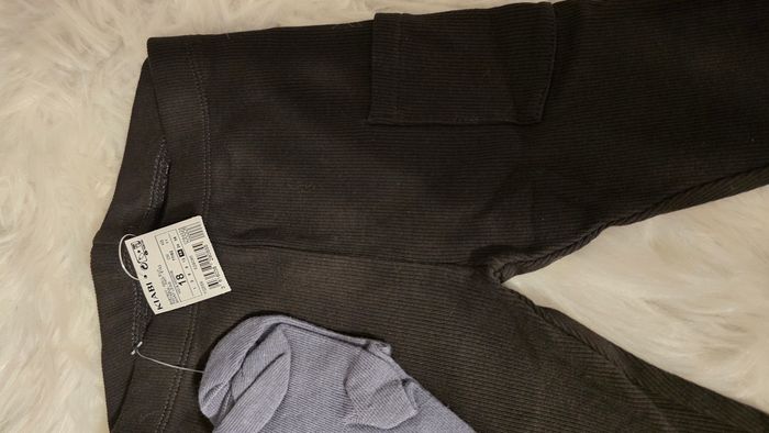 Neufs (non portés)💙😍🤩🏷 superbe ensemble sweat molleton,legging côtelé et chaussettes 18 mois garçon 💙😍🤩 - photo numéro 8