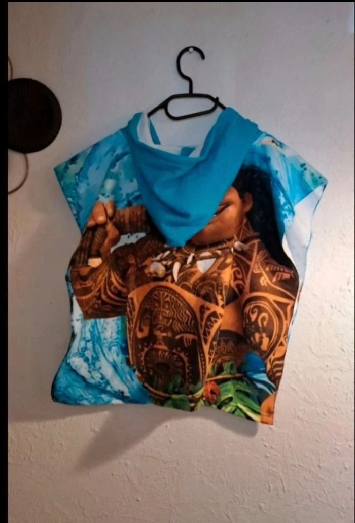 Poncho de bain vaiana - photo numéro 7