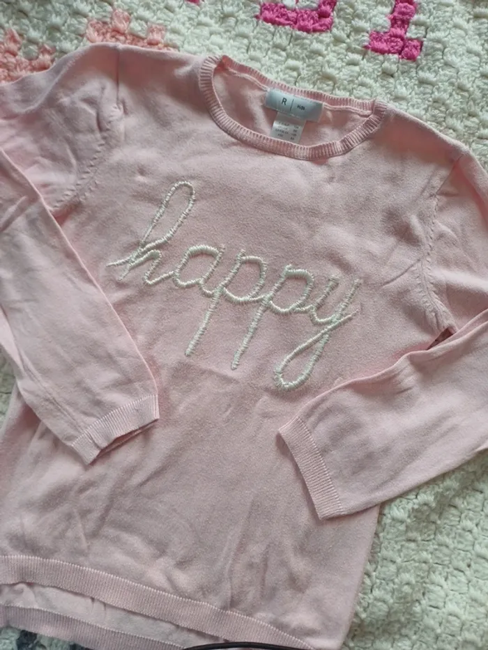Pull rose happy - photo numéro 3