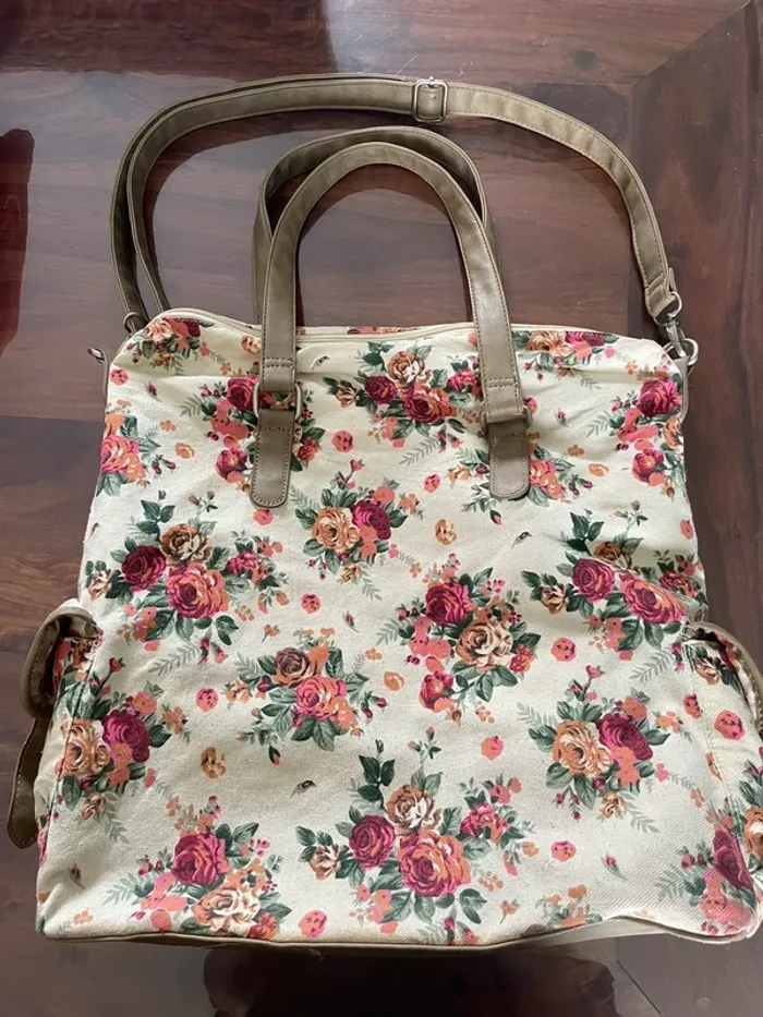 Sac à main à fleurs