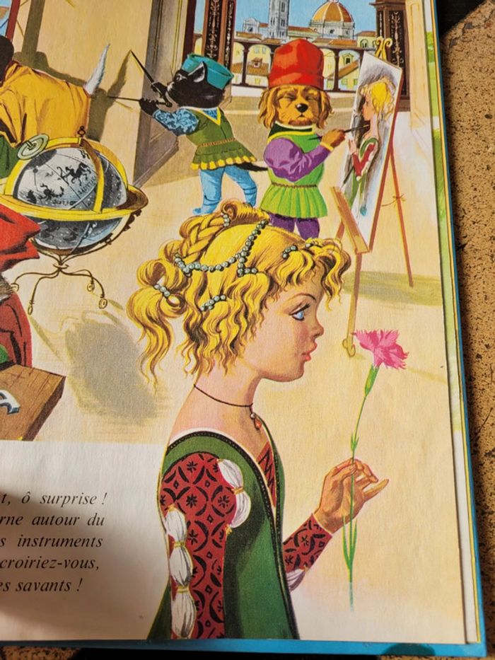 RARE 1966 Excellent état Livre Caroline à travers les âges Pierre Probst Hachette Jeunesse Album - photo numéro 3