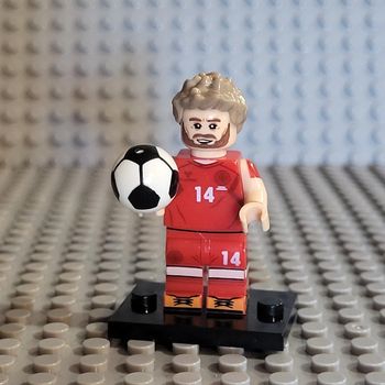 Minifigure / Figurine  - Joueur de Football - Christian Eriksen