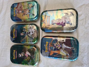 Zenith Suprême Mini tin Pokemon EB12 Ed Fr neuves scellé d'origine x 5