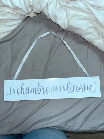 Pancarte de chambre