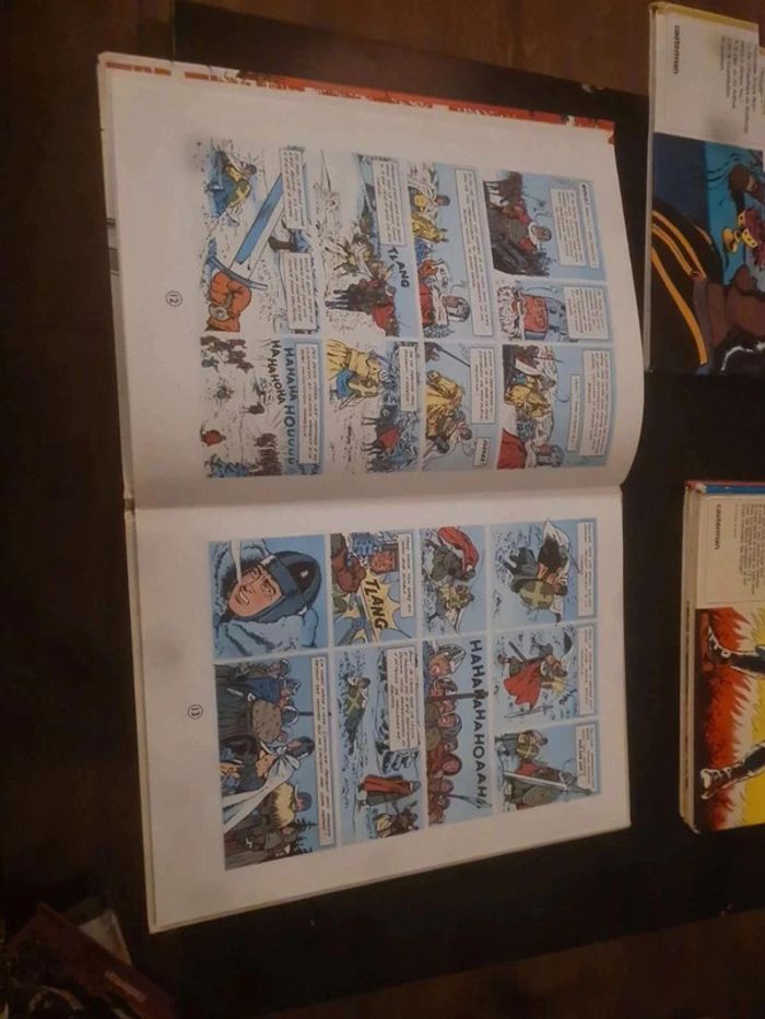 Bd chevalier ardent les loups de rouge-cogne EO 1970 - photo numéro 5