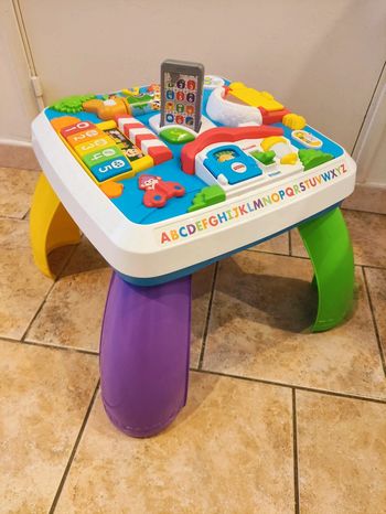 Table d'activités bilingue Fischer price