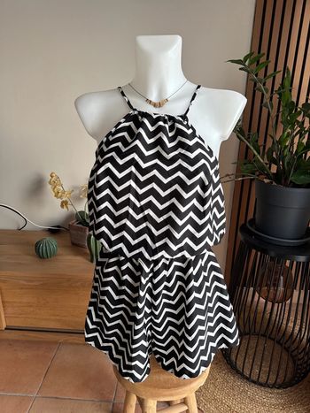 Combi short dos ouvert
