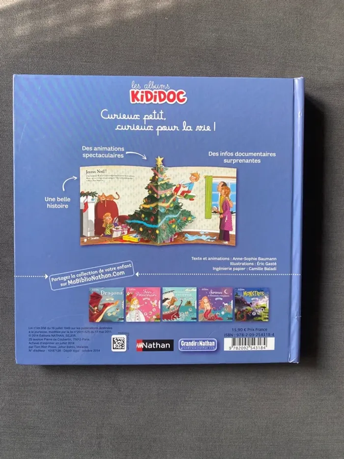 Les albums kididoc la fabuleuse aventure du père Noël - photo numéro 2