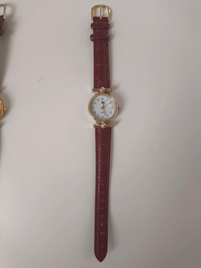 Montre en cuir lip - photo numéro 9