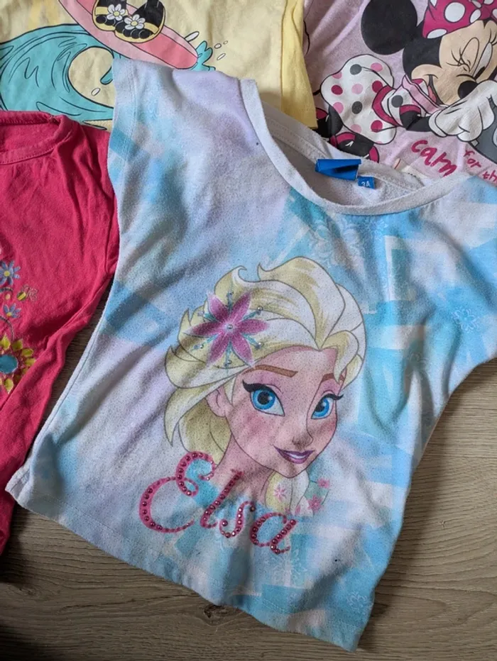 Lot tee shirt Disney 3 ans - photo numéro 8