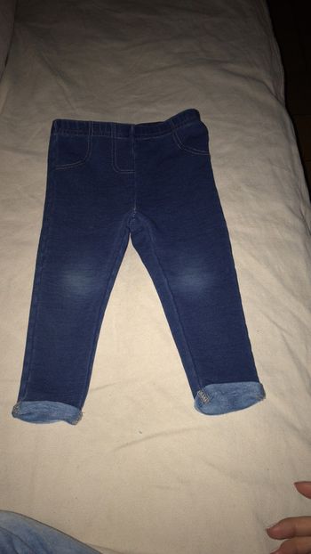 Legging aspect jean 12/18M 86 cm