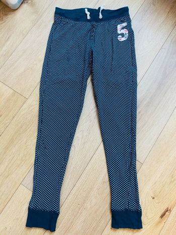 Pantalon pyjama Esmara marine à pois en 38