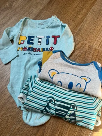 Lot de 3 bodies