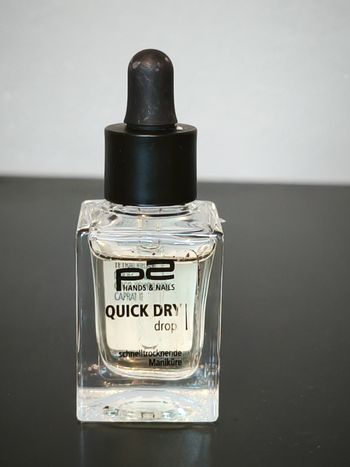 Gouttes de séchage rapide