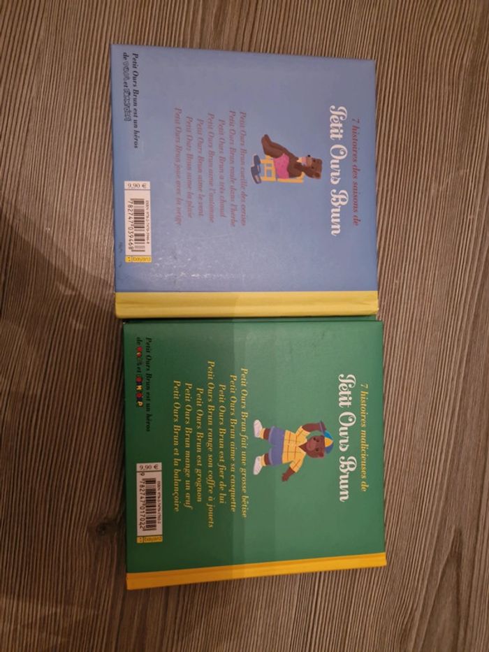 Lot 2 livres petit ours brun - photo numéro 2