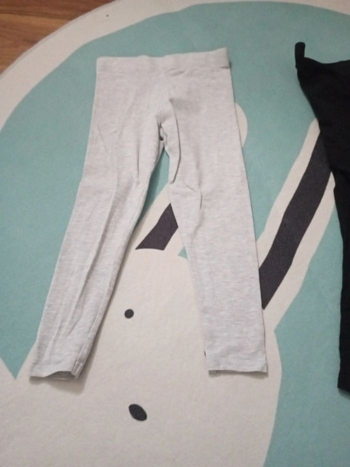 Lot 2 leggings 4 ans - photo numéro 3