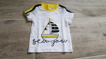 T-shirt manches courtes 3 mois