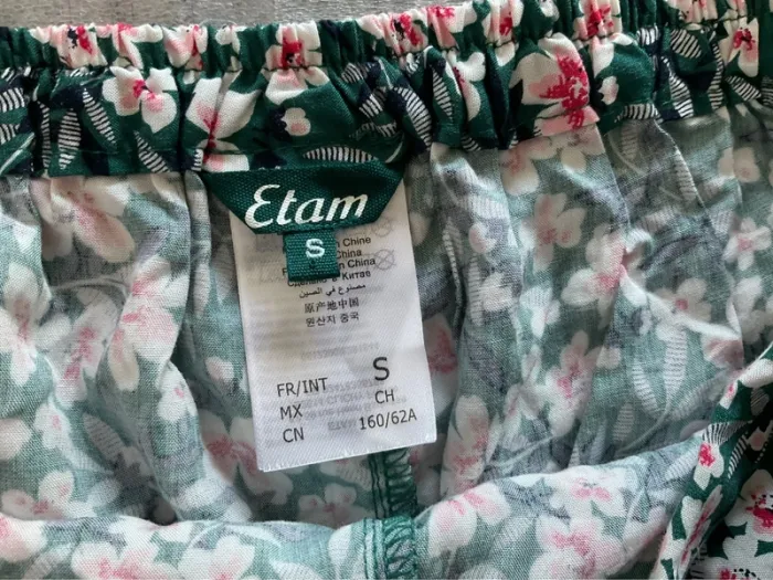 Jupe short imprimé Etam - photo numéro 6