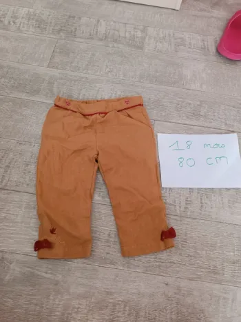 Pantalon sergent major 18 mois 80 cm