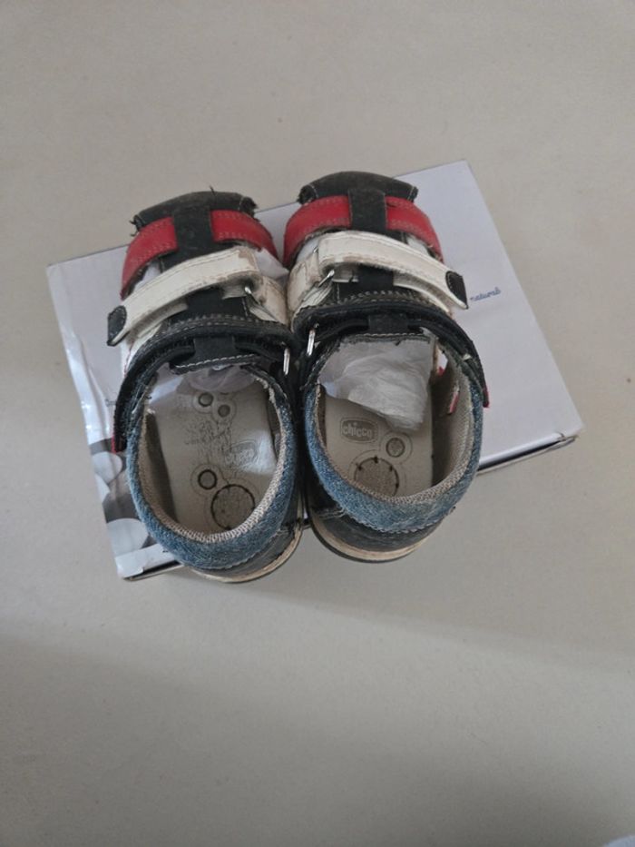 Sandales a scratch chicco T 23 - photo numéro 3