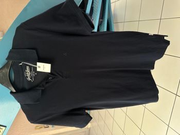 polo bleu marine taille 34 Jack and Jones NEUF
