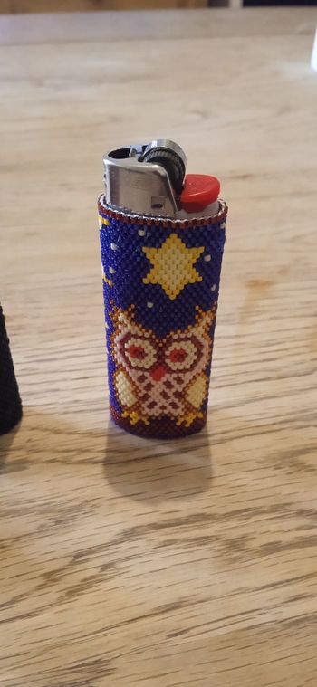 Housse de briquet chouette