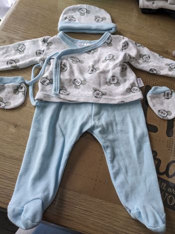 Ensemble réversible 1 mois Mickey