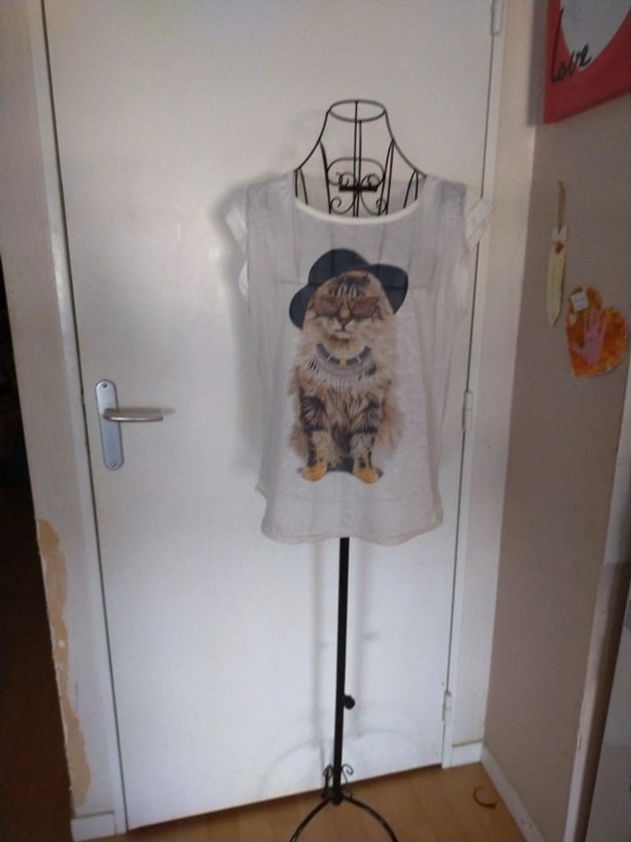 Joli tee-shirt femme portée plusieurs fois