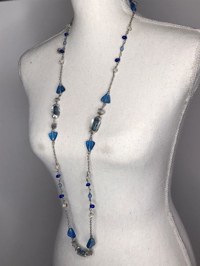 Sautoir en perles de verre 🥂