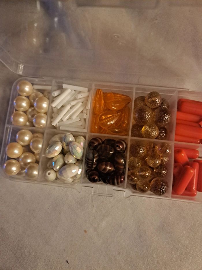 Lot de perles multicolore - photo numéro 3