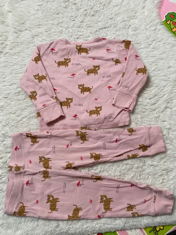 Pyjama rose Léopard 18m Kiabi
