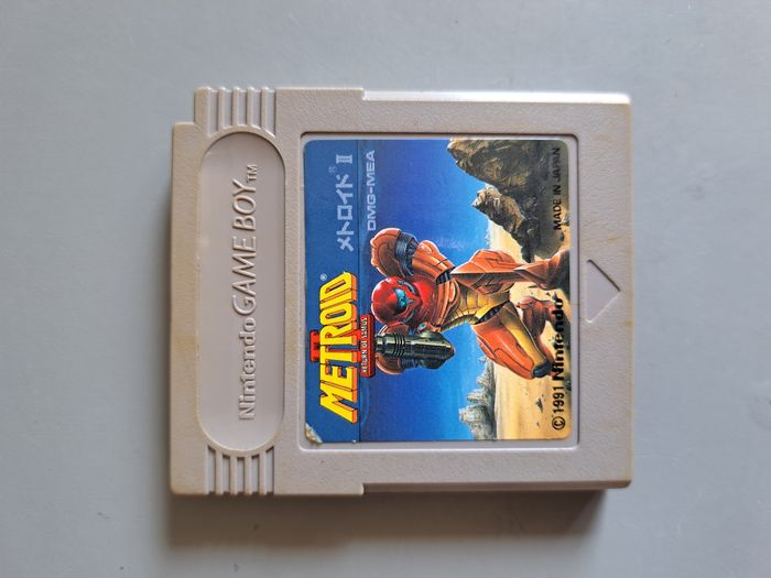 Metroid 2 return of Samus - Gameboy Nintendo 1991 JAP