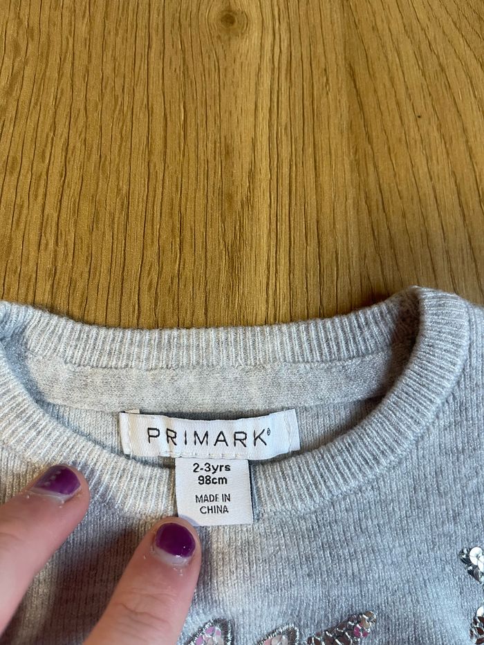 Pull fille taille 98 - photo numéro 3