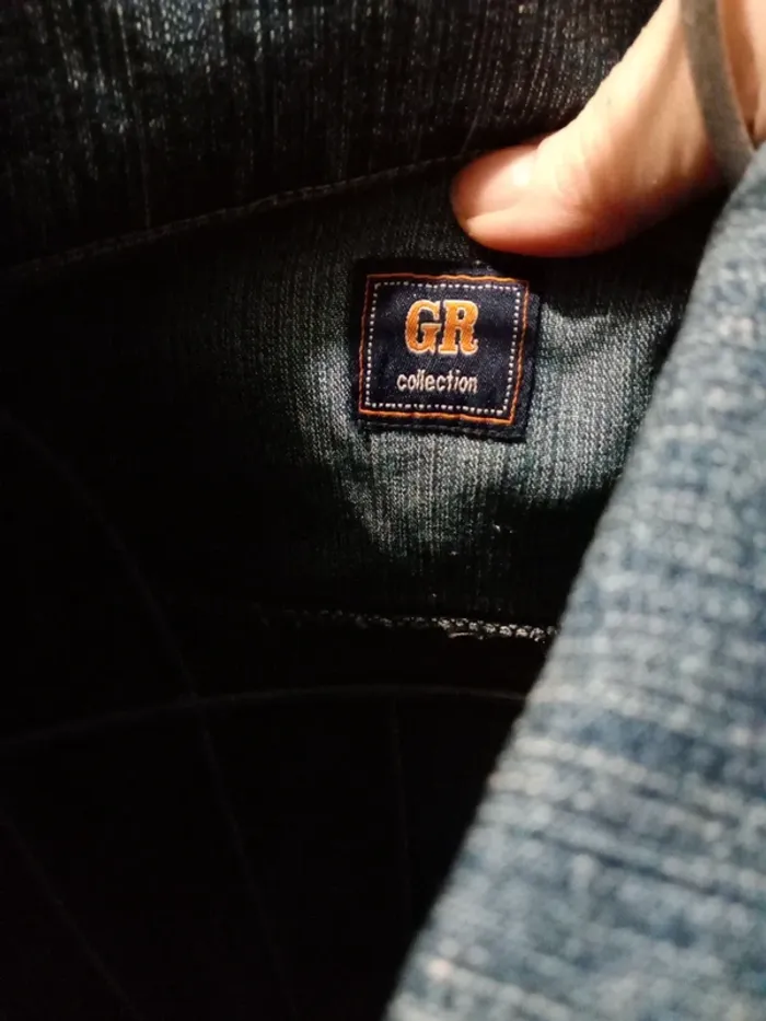Veste en jeans bleu - photo numéro 8