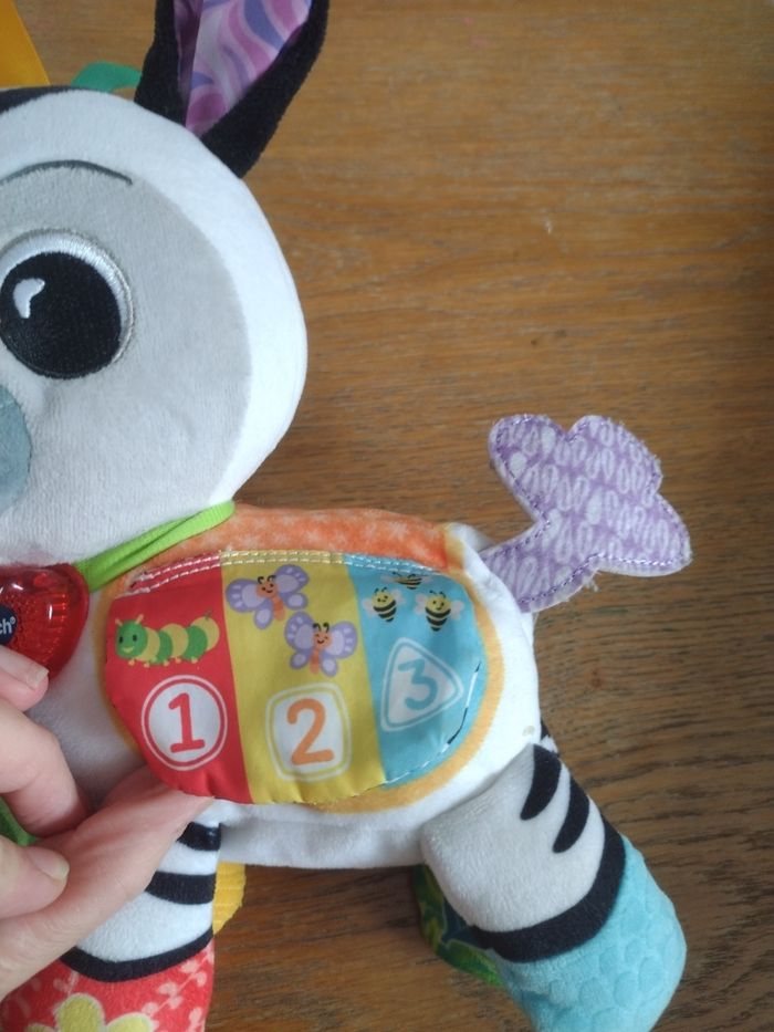 Jouet d'éveil Timéo P'tit zèbre - photo numéro 4