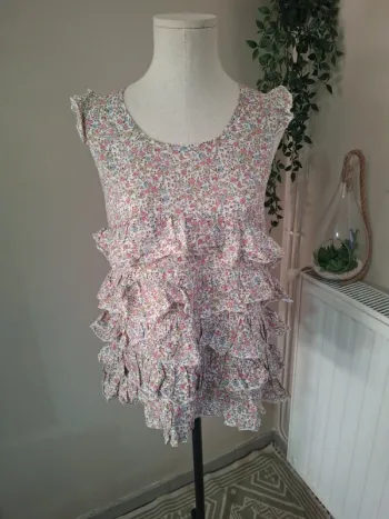 Blouse fleurie T 40